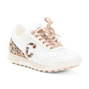 DUCA DEL COSMA Made In Portugal King Cheetah Golf Sneakers